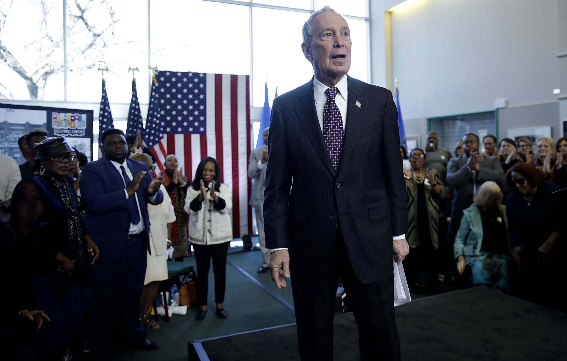 Michael Bloomberg in Tulsa